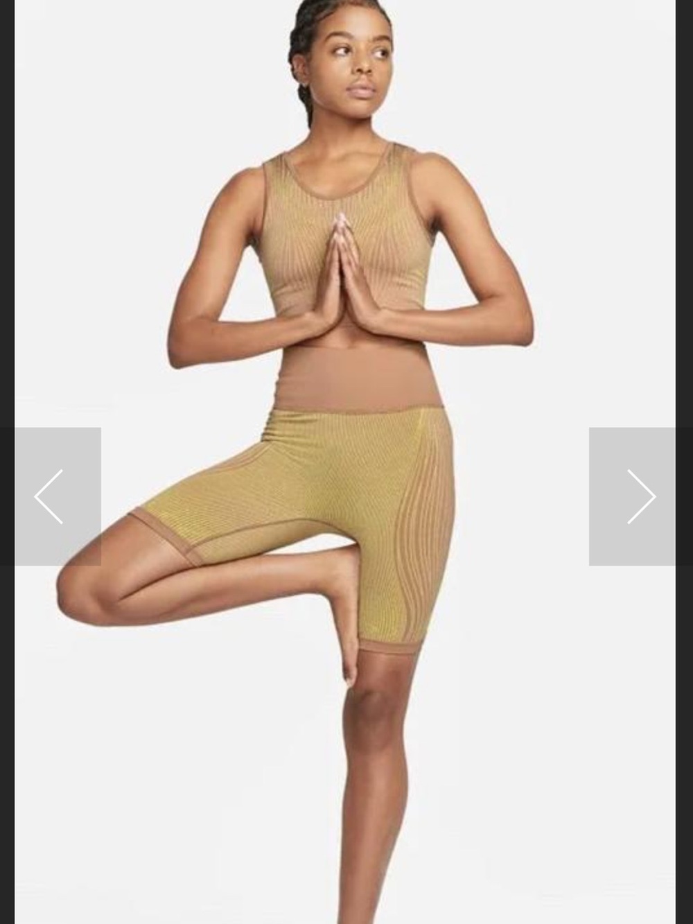 Nike Dri-FIT ADV Yoga Crop Top | Women’s Medium | Seamless Activewear - Picture 3 of 10